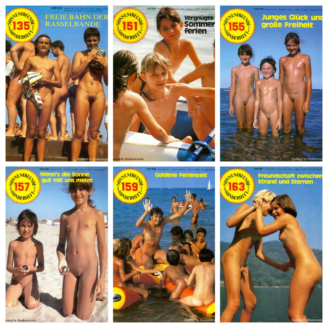 Sonnenfreunde Sonderheft Nr.135-163 magazines naturism and nudism photo [ギャラリーヌーディズム]