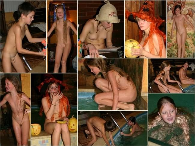 Naturists photo gallery - A wild wild west party [ギャラリーヌーディズム]